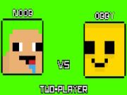 Oyunu Noob vs Obby İki Oyuncu çevrimiçi
