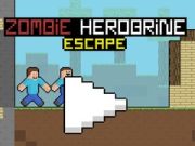 Oyunu Zombie Herobrine Kaçışı çevrimiçi