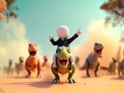 Oyunu Çubuk Adam: Dinozor Arenası çevrimiçi