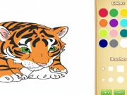 Oyunu Bebek Tiger Boyama Kitabı çevrimiçi