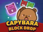 Oyunu Capybara Block Damlası çevrimiçi