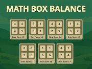 Oyunu Matematik kutusu bakiyesi çevrimiçi