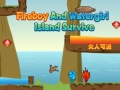 Oyunu Fireboy ve Watergirl Adası'nda Hayatta Kalma çevrimiçi