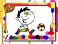 Oyunu Futbol Boyama Zamanı çevrimiçi