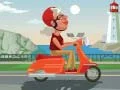 Oyunu Şehir Scooter Turu Boyama çevrimiçi