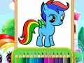 Oyunu Harika Pony Boyama çevrimiçi
