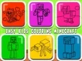 Oyunu Kolay Çocuk Boyama Minecraft çevrimiçi