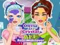 Oyunu Crystal ve Olivia: Gerçek En İyi Arkadaş Makyajı çevrimiçi Oyunu Crystal ve Olivia: Gerçek En İyi Arkadaş Makyajı çevrimiçi