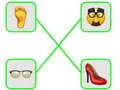 Oyunu Emoji Eşleştirme Bulmacası çevrimiçi
