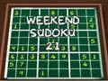 Oyunu Hafta Sonu Sudoku 21 çevrimiçi