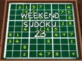 Oyunu Haftasonu Sudoku 23 çevrimiçi