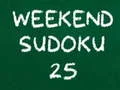 Oyunu Hafta Sonu Sudoku 25 çevrimiçi
