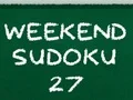 Oyunu Hafta Sonu Sudoku 27 çevrimiçi