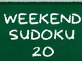 Oyunu Hafta Sonu Sudoku 20 çevrimiçi
