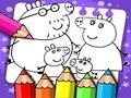 Oyunu Peppa Pig Boyama Kitabı çevrimiçi Oyunu Peppa Pig Boyama Kitabı çevrimiçi