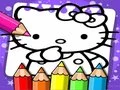 Oyunu Hello Kitty Boyama Kitabı çevrimiçi