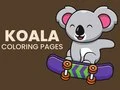 Oyunu Koala Boyama Sayfaları çevrimiçi