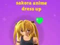 Oyunu Sakora: Anime Giydirme çevrimiçi
