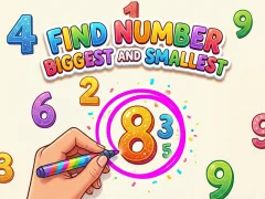 Oyunu Find Number Biggest and Smallest çevrimiçi