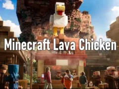 Oyunu Minecraft Lava Tavuk çevrimiçi