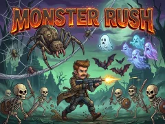 Oyunu Monster Man Rush çevrimiçi