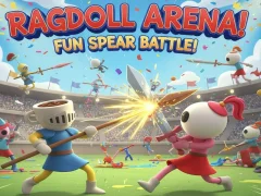 Oyunu Ragdoll Arenası! Eğlenceli Mızrak Savaşı! çevrimiçi
