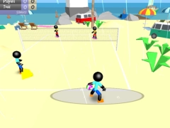Oyunu Stickman plaj voleybolu çevrimiçi