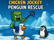 Oyunu Tavuk Jokey: Penguen Rescue çevrimiçi Oyunu Tavuk Jokey: Penguen Rescue çevrimiçi