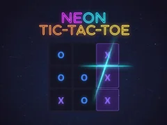 Oyunu Neon Tic-Tac-Toe çevrimiçi