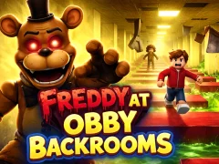 Oyunu Freddy, Obby Arka Odalarında çevrimiçi