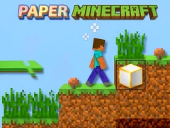 Oyunu Kağıt Minecraft çevrimiçi