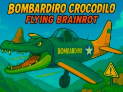 Oyunu Bombardiro Crocodilo Uçan Brainrot çevrimiçi