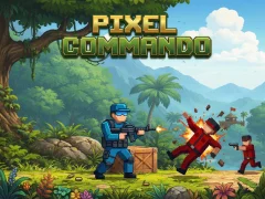 Oyunu Pixel Commando çevrimiçi