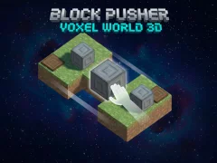 Oyunu Blok İtici Voxel World 3D çevrimiçi