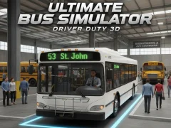 Oyunu Ultimate Bus Simulator Sürücü Görevi 3D çevrimiçi