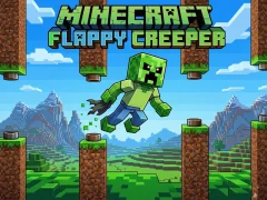 Oyunu Minecraft Flappy Creeper çevrimiçi