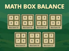 Oyunu Matematik kutusu bakiyesi çevrimiçi