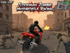 Oyunu Çöp Adam Zombi Motosiklet Yarışı çevrimiçi