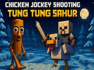 Oyunu Tavuk jokey atış Tung Tung Sahur çevrimiçi