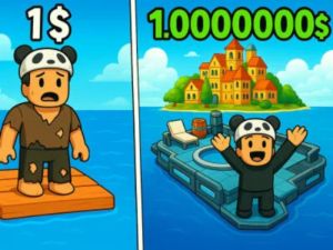 Oyunu Roblox: Raft Tycoon çevrimiçi