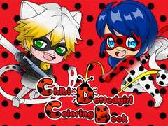 Oyunu Noktalı Chibi Kız Boyama Kitabı çevrimiçi