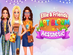 Oyunu Ellie ve Friends Art Bloom Estetik çevrimiçi