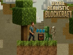 Oyunu Ultra Gerçekçi Blockcraft çevrimiçi