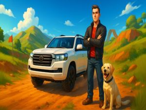 Oyunu Land Cruiser offroad sürücüsü çevrimiçi
