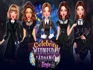 Oyunu Ünlü Çarşamba Addams Style çevrimiçi