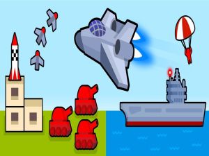 Oyunu Bombacı uçağı: 2D hava grevi çevrimiçi