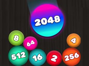 Oyunu 2048 Bulmaca: Topları Bağlayın çevrimiçi