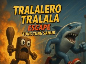 Oyunu Tralalero Tralala Kaçış Tung Tung Sahur çevrimiçi