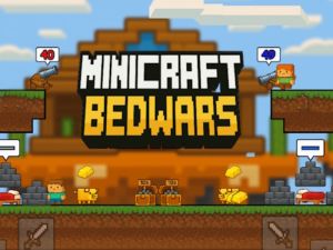 Oyunu Minicraft Bedwars çevrimiçi