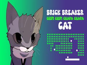 Oyunu Tuğla Breaker Chipi Chipi Chapa Chapa Kedi çevrimiçi